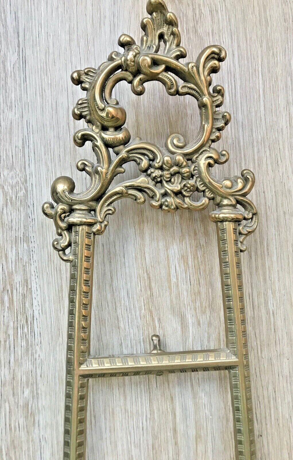Item 37 – Large Solid Brass Easel 41.5cm x 18cm x 7cm