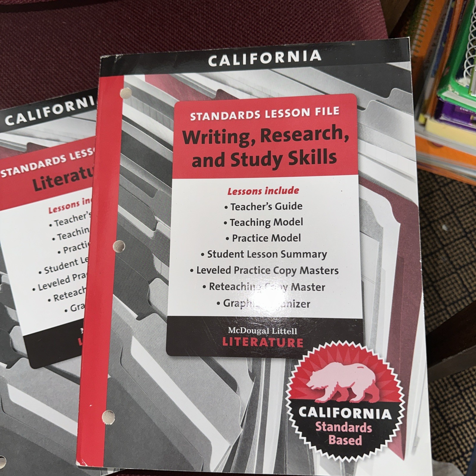 Mcgraw Hill, California Literature Teachers Guide Lot