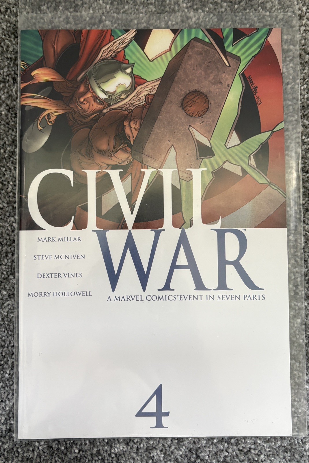 Civil War #1-7 2006 Marvel Comics Complete Set of 7