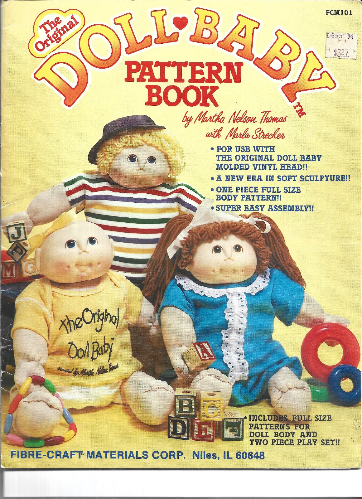 Martha Thomas & Marla Strecker the Original Doll Baby Pattern Book FCM101 (1984)
