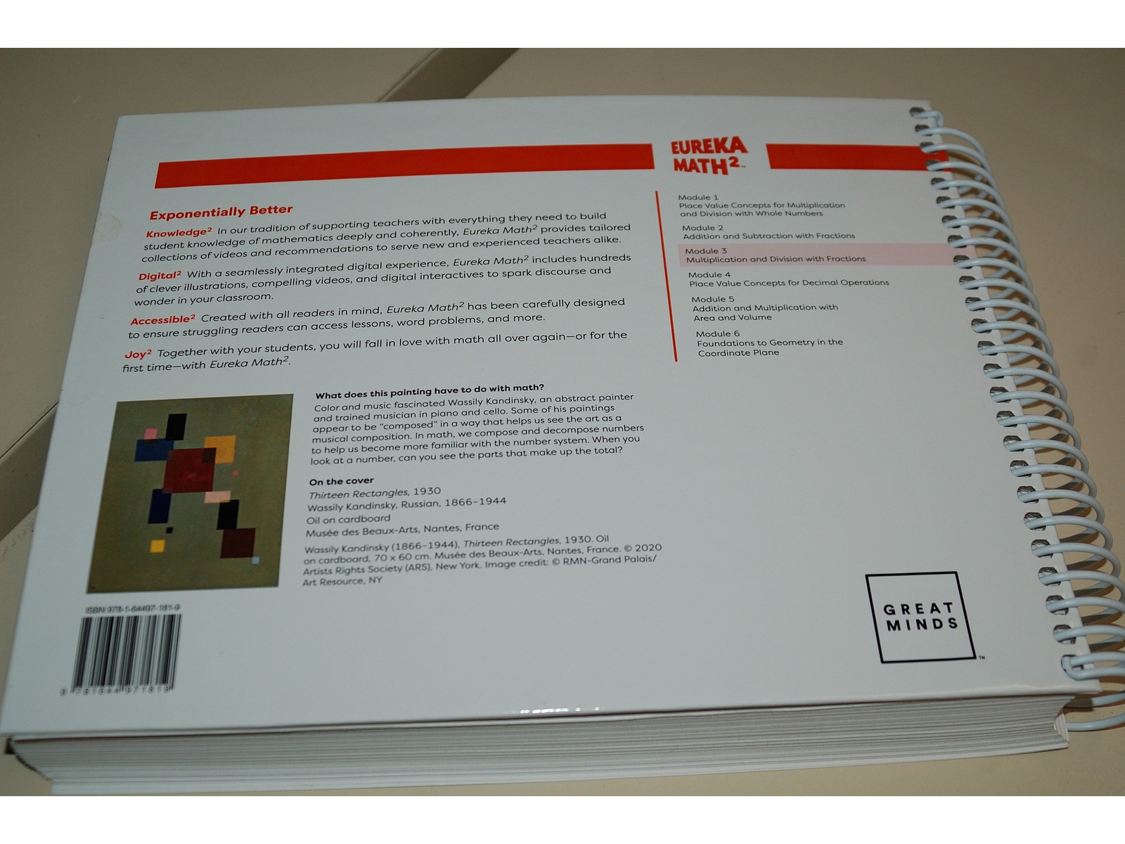 Eureka Math² Squared Grade 5 Module 3 Teacher Book – Weight: 39 oz.