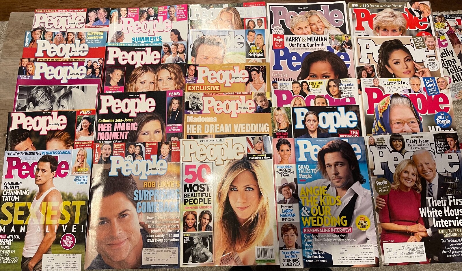 People Weekly Magazine Back Issues December 1998-September 2022 You Pick One