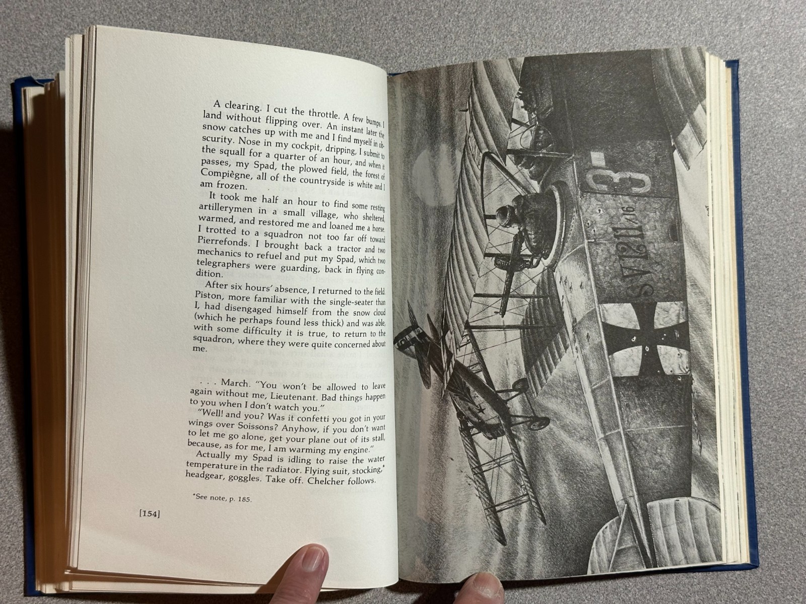 NOTES OF A LOST PILOT by Jean Beraud Villars – HB 1975 FIRST – WW I