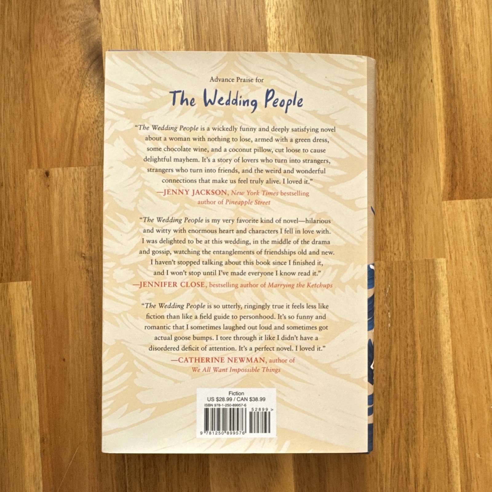 Alison Espach The Wedding People Novel Hardcover 2024 1st Ed Dust Jacket
