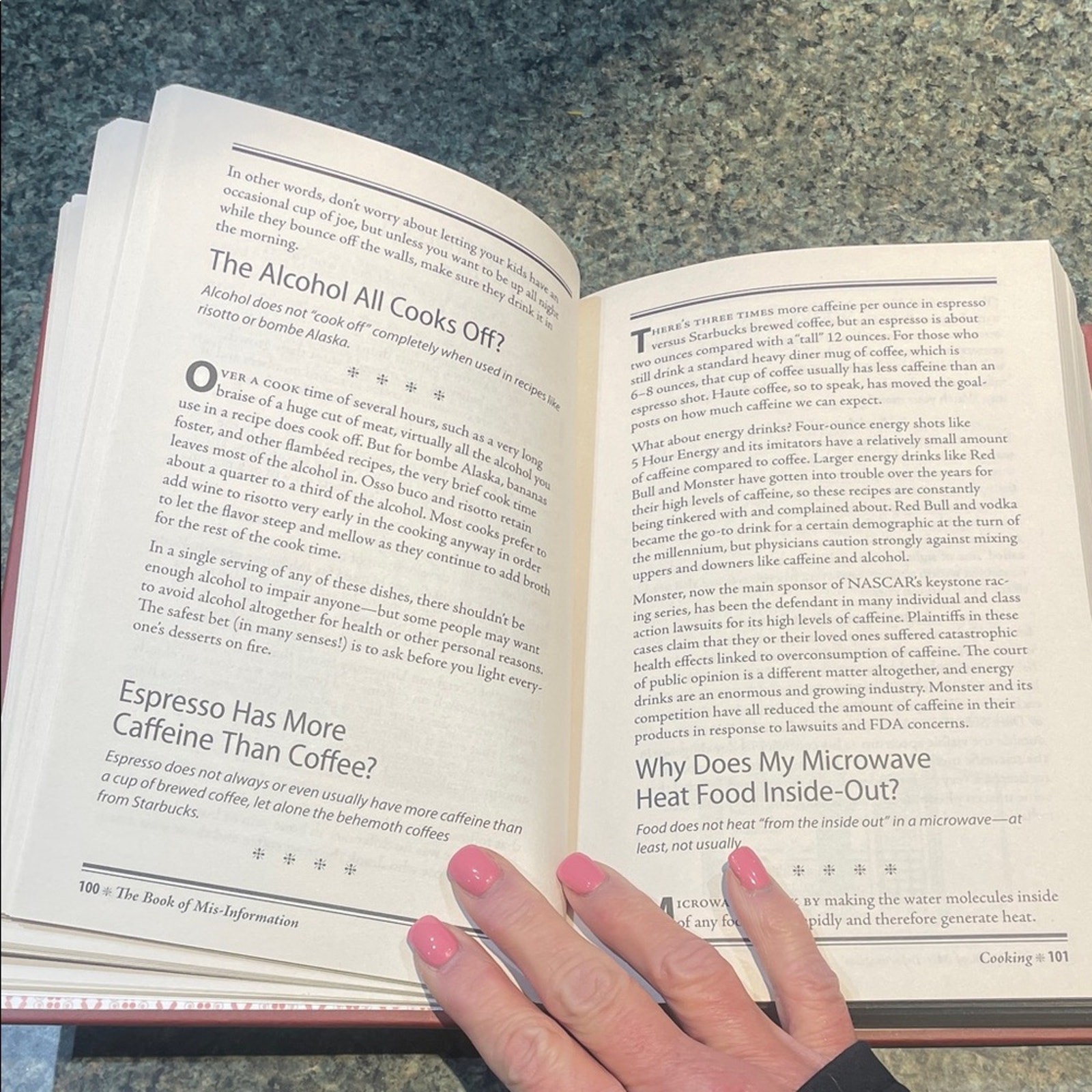 The Book of Misinformation Hardcover – Fun Facts 632 Pages