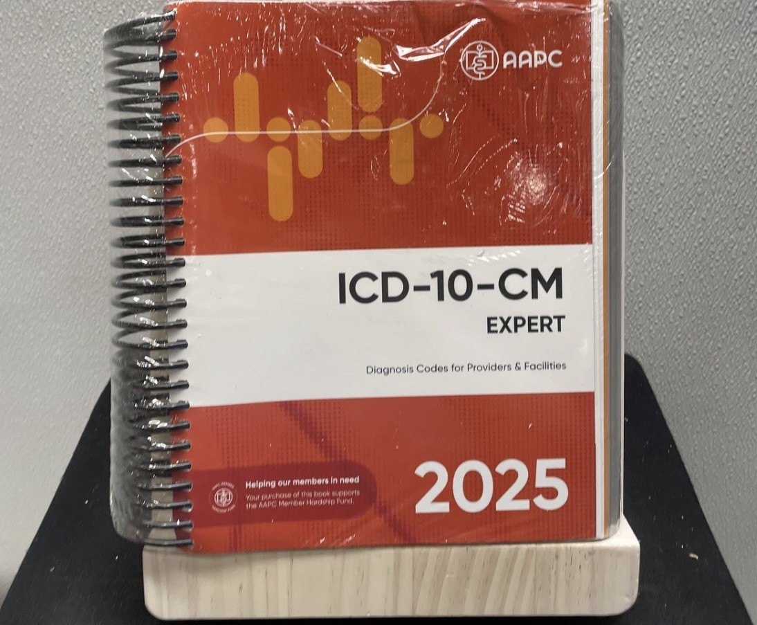 ICD-10-CM Expert Diagnosis Codes For Providers 2025 Spiral Bound by AAPC