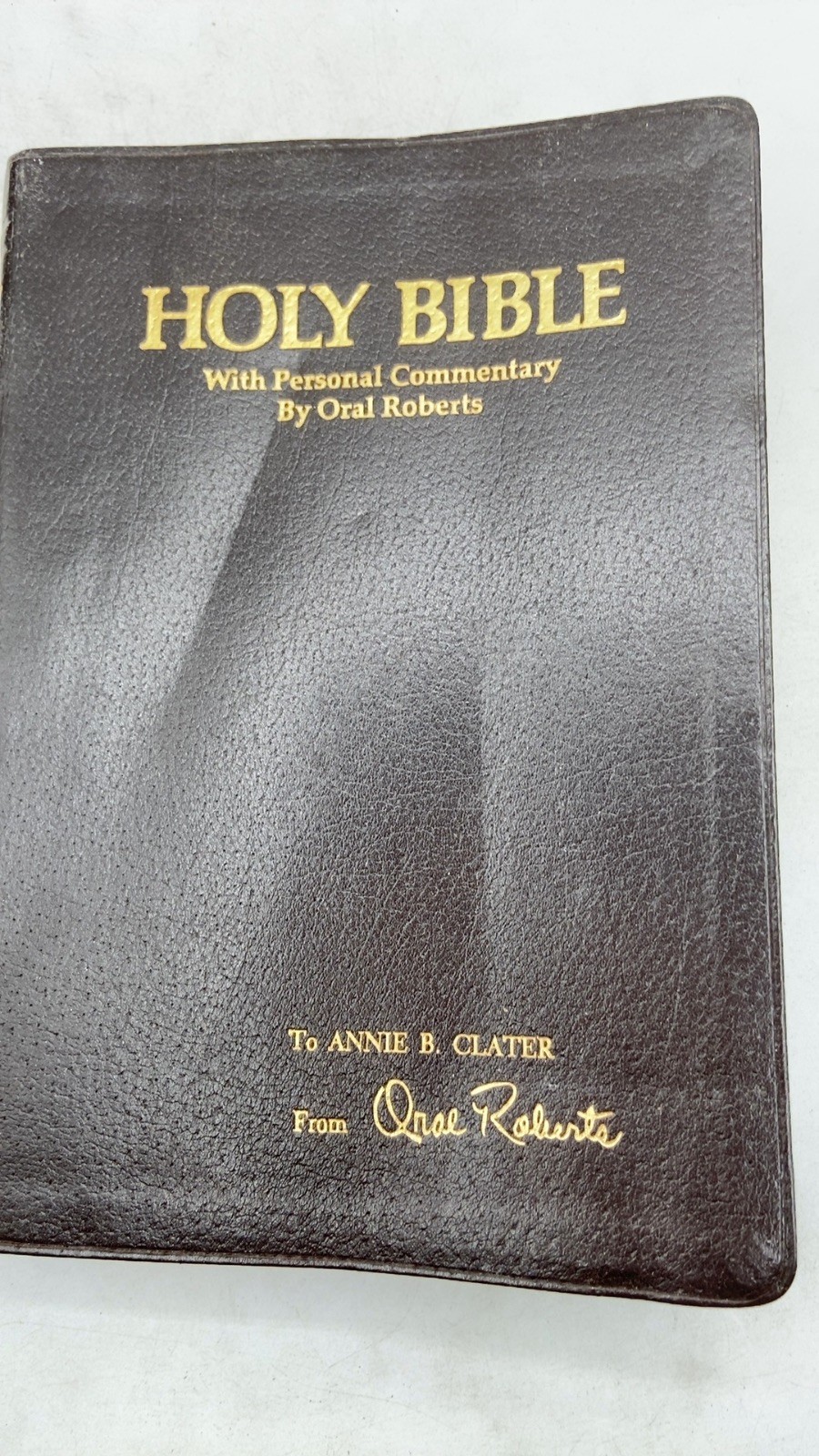 Holy Bible: With Personal Commentary by Oral Roberts Oral Roberts Hardcover O…