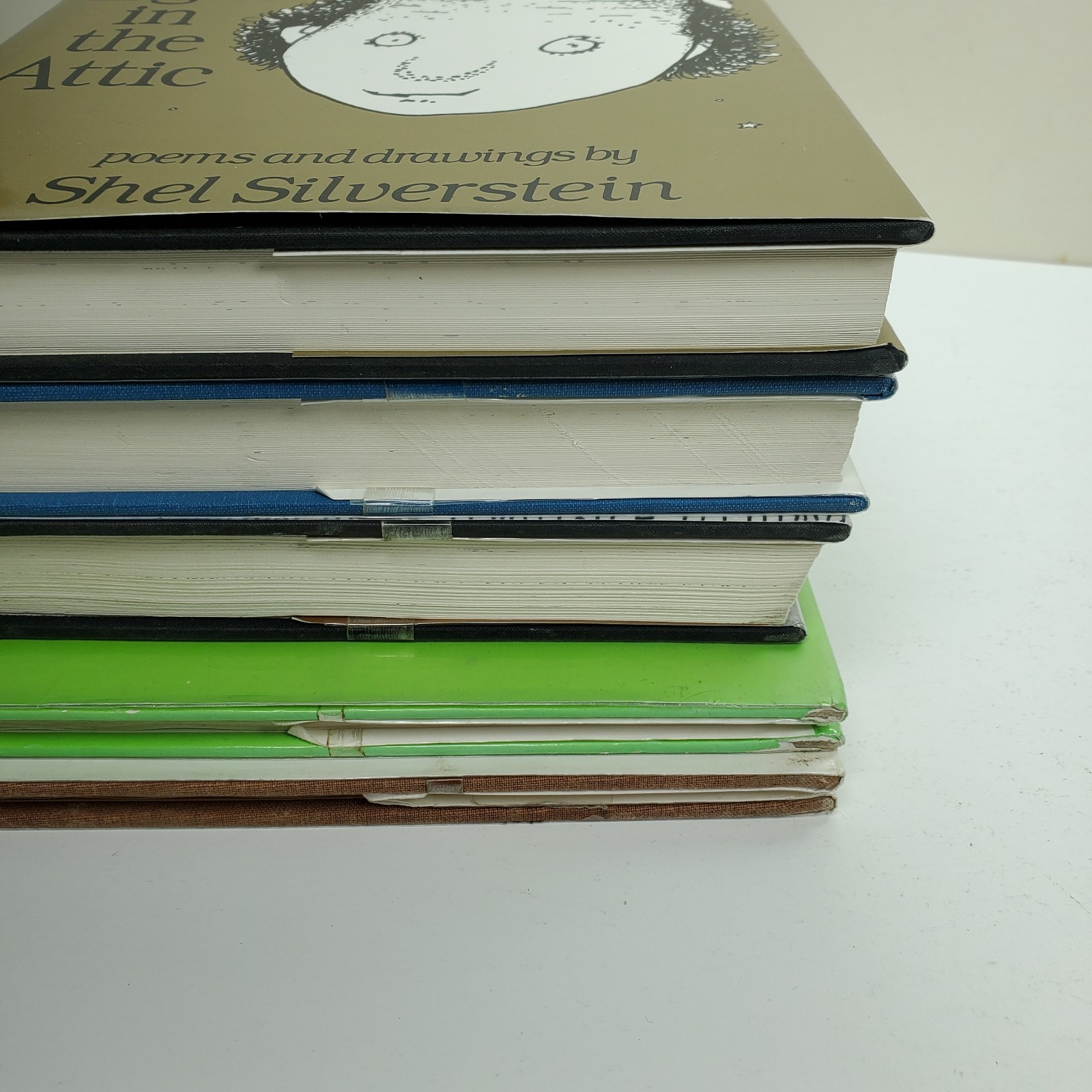 Shel Silverstein Hardcover Lot of 5 Every Thing On It, A Light in the Attic ++