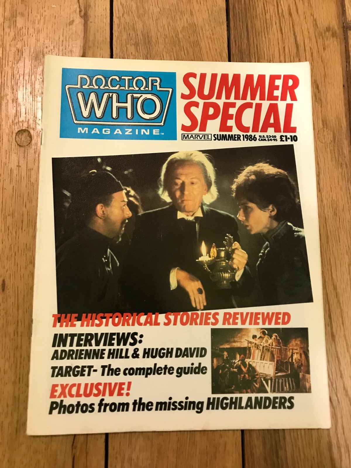 Doctor Who Magazine. Issues 108 – 126 Multi-list. Choose your issue.