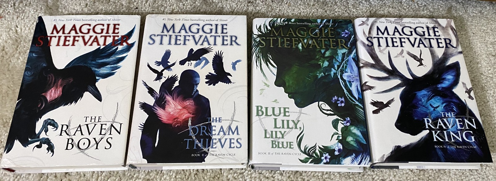 Maggie Stiefvater Raven Cycle Series Hardcover Lot / Set Some First Ed / Prints