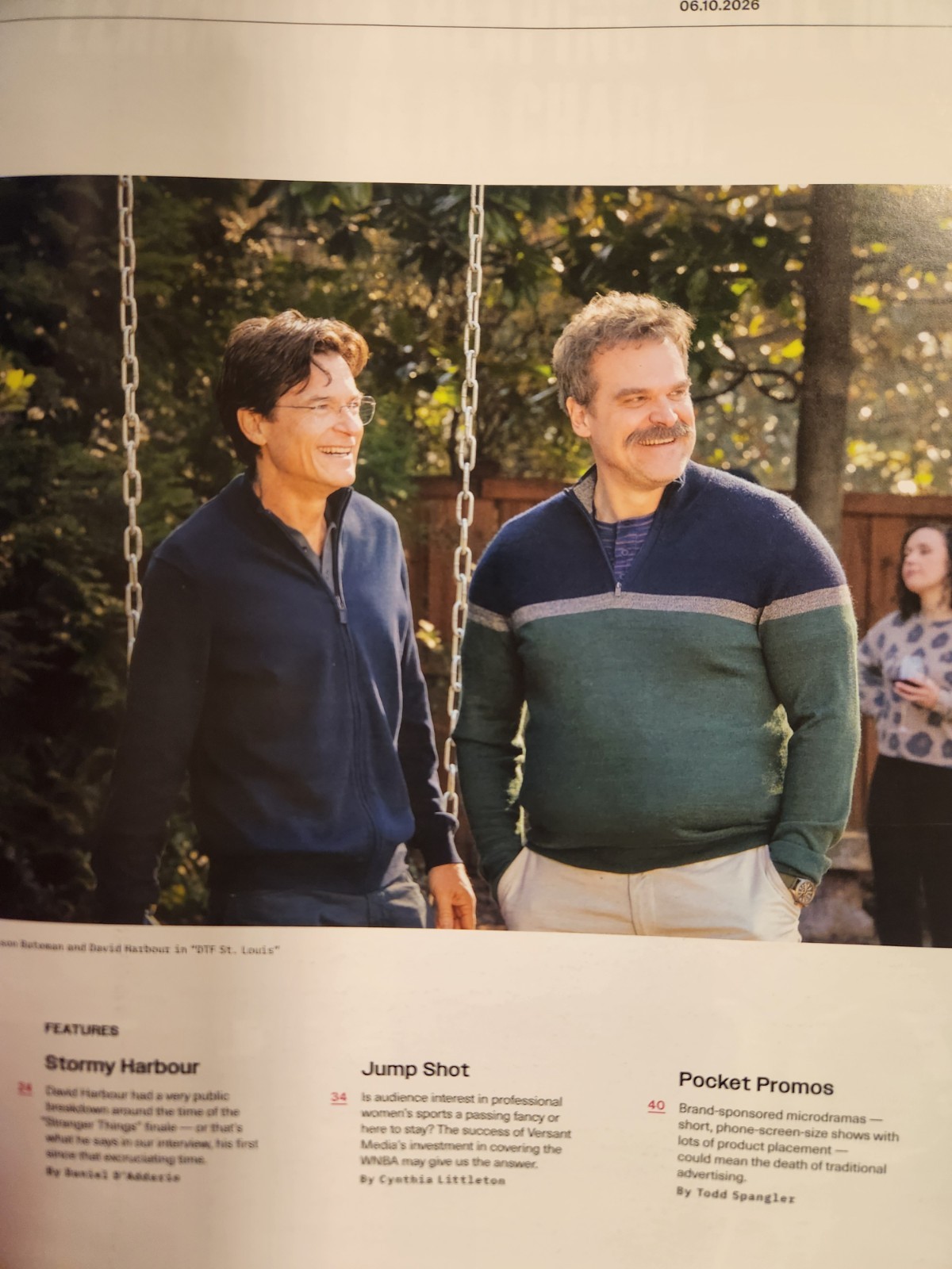 VARIETY Mag June 10 2026 David Harbour Stranger Things Tonys Recap David Beckham