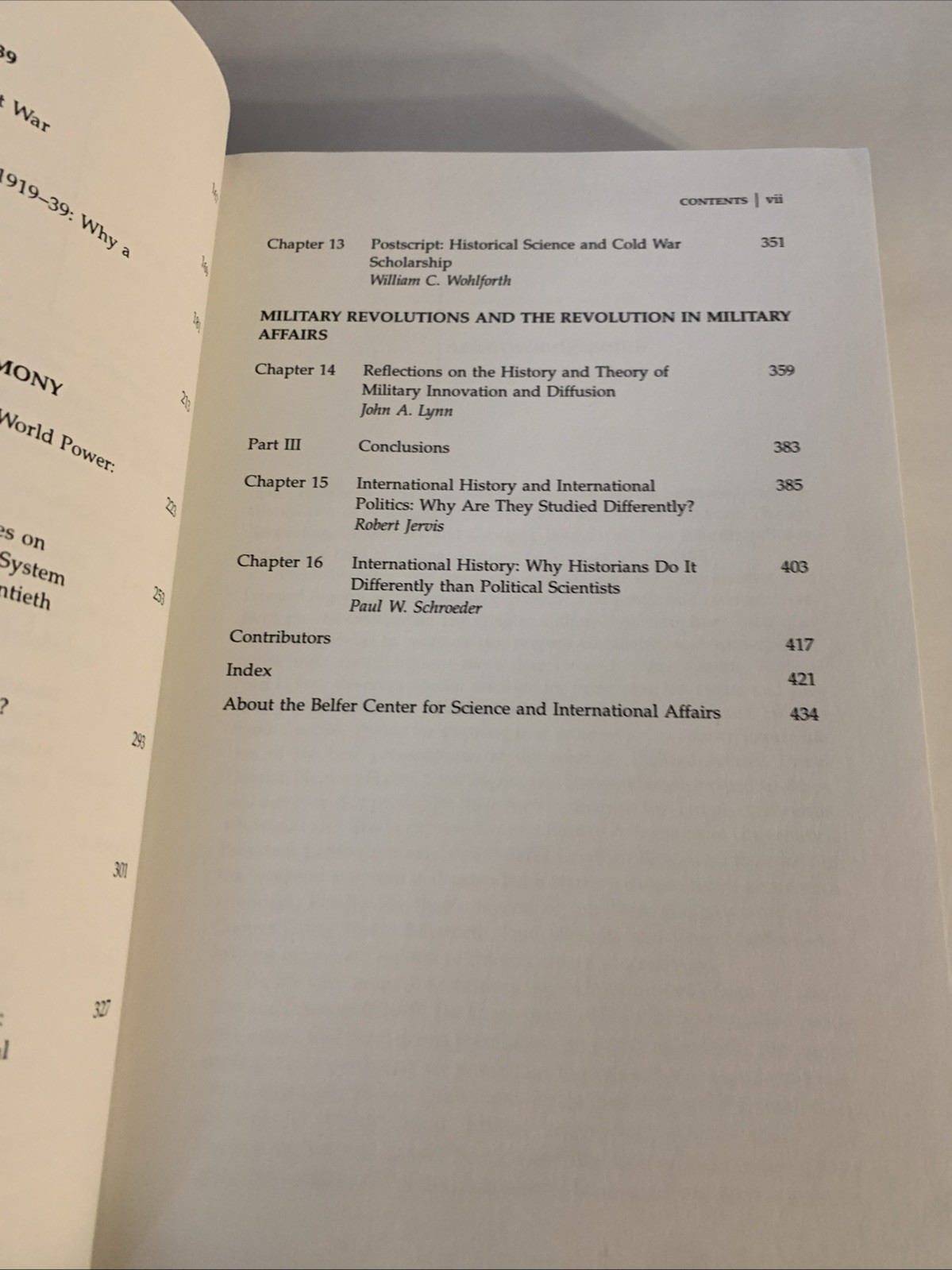 BRIDGES AND BOUNDARIES: HISTORIANS, POLITICAL SCIENTISTS, By Colin Elman HC DJ