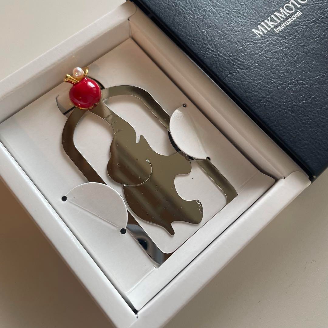 MIKIMOTO Bookmark Elephant Bookmark 7cm