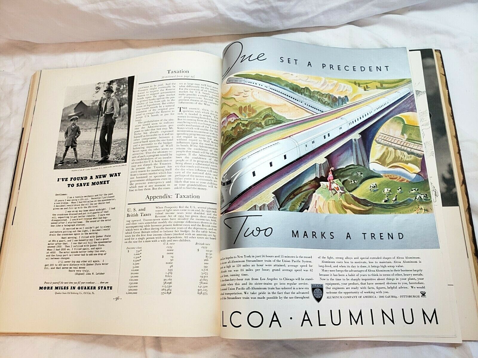 VINTAGE Fortune Magazine January 1935 Volume XI No.1 Softcover 144 Pages