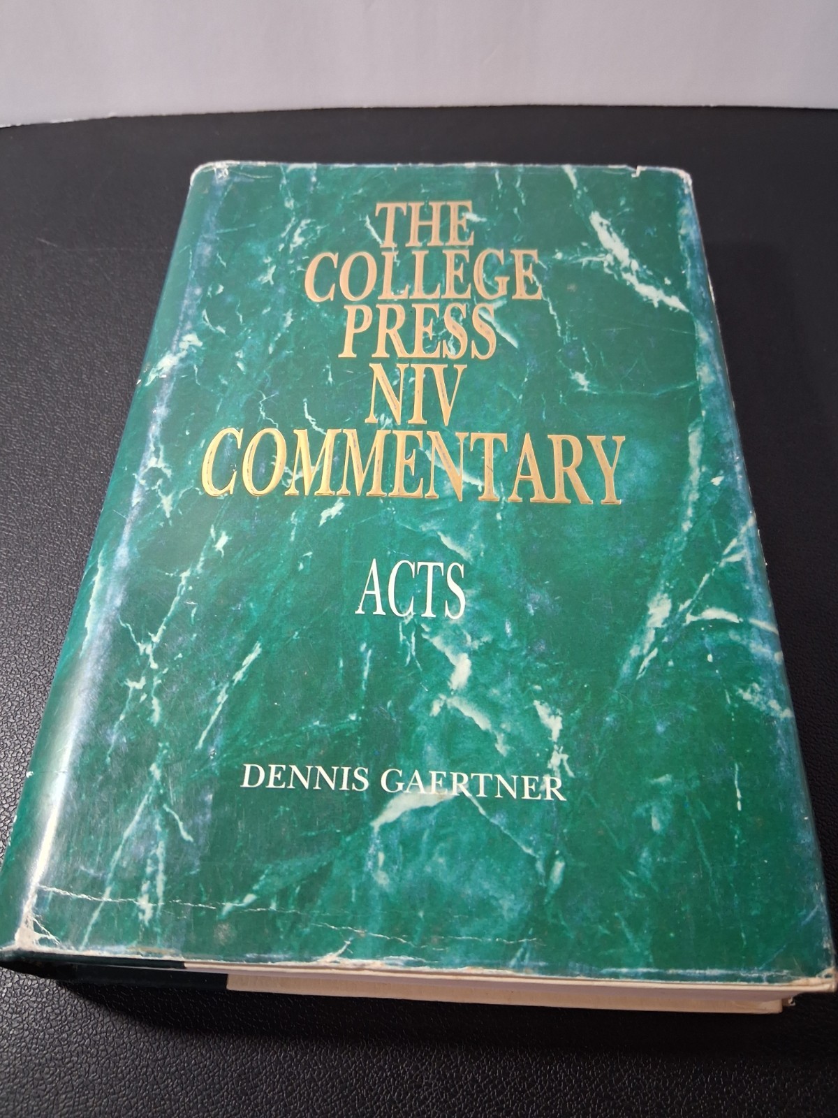 Acts (The College Press Niv Commentary) Hardcover Dennis Gaertner Dust Jacket HB