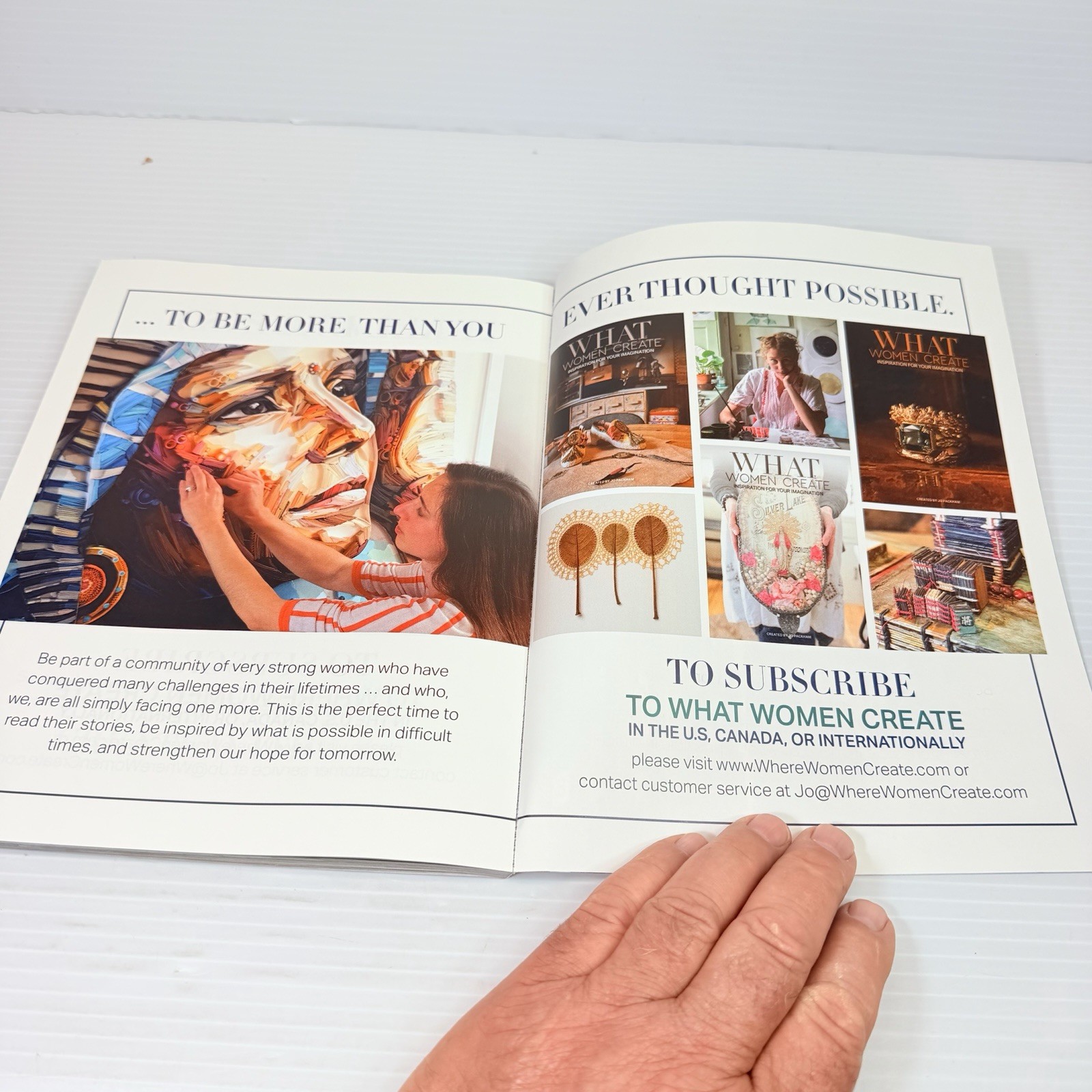 Where Women Create April 2021 Inspiration Magazine Studio Extraordinary Women
