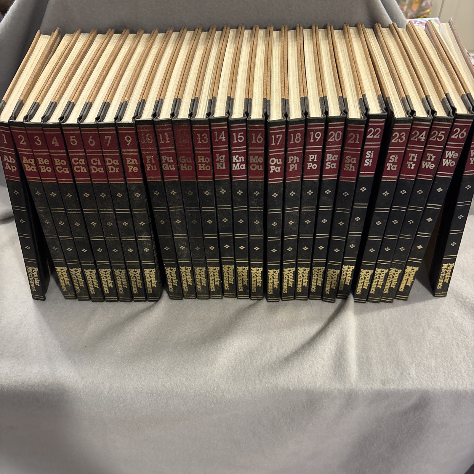 Popular Mechanics Do-It-Yourself Encyclopedia 27 Volumes HC 1986 Hearst