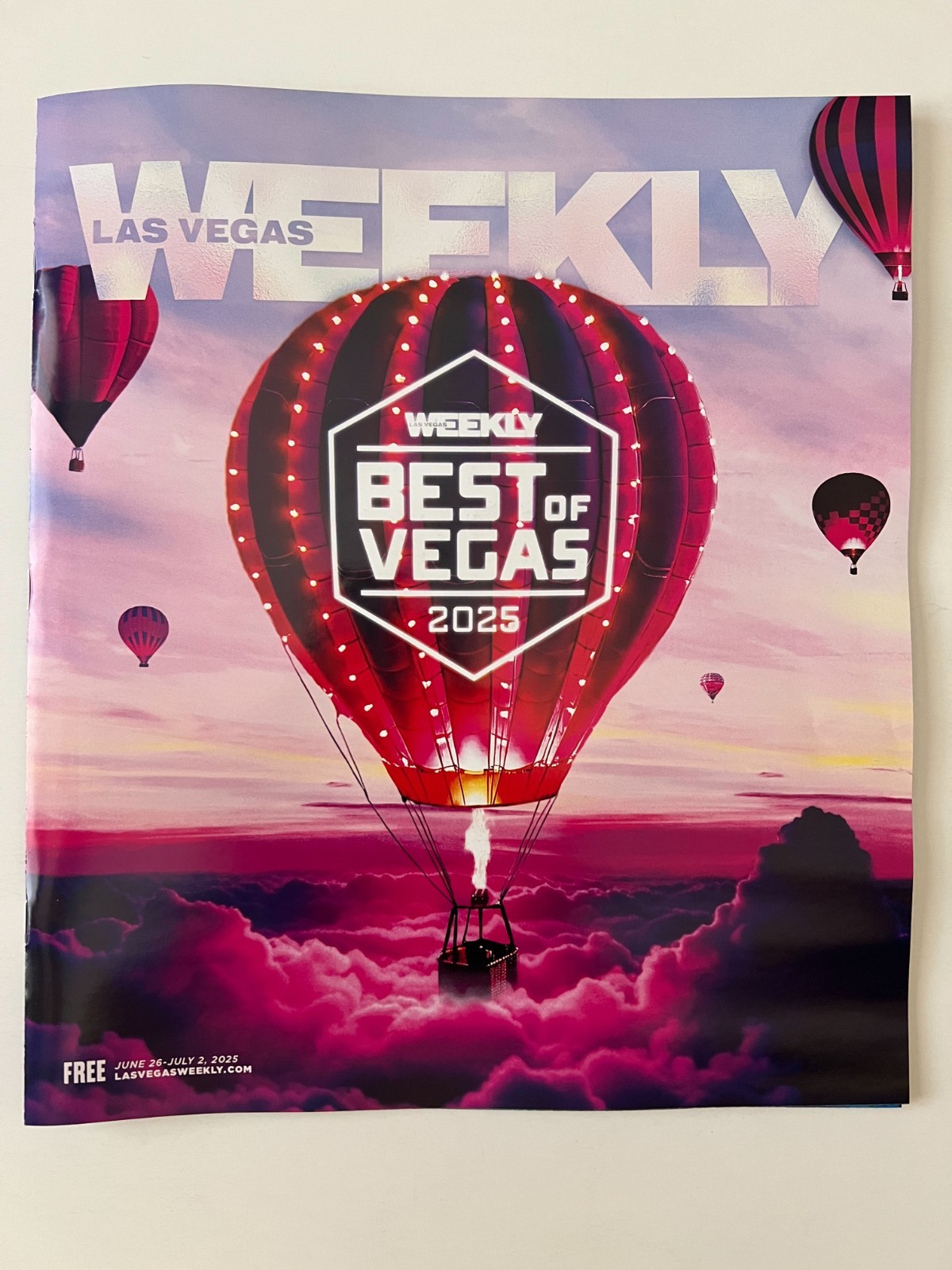 BEST OF VEGAS June 26 2025 LAS VEGAS WEEKLY MAGAZINE Food Drink Entertainment