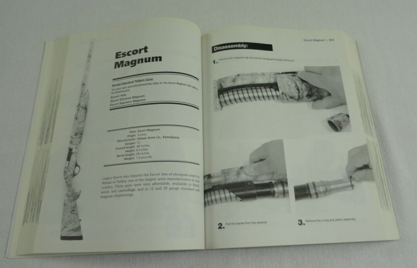 GUN DIGEST BOOK OF SHOTGUNS ASSEMBLY/DISASSEMBLY 656 PAGES KEVIN MURAMATSU 2016