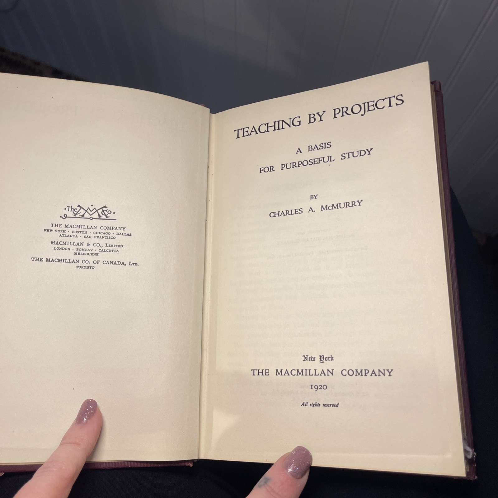 Antique Macmillan Agriculture & Rural Sociology Lot (6) 1920-1929 First Editions