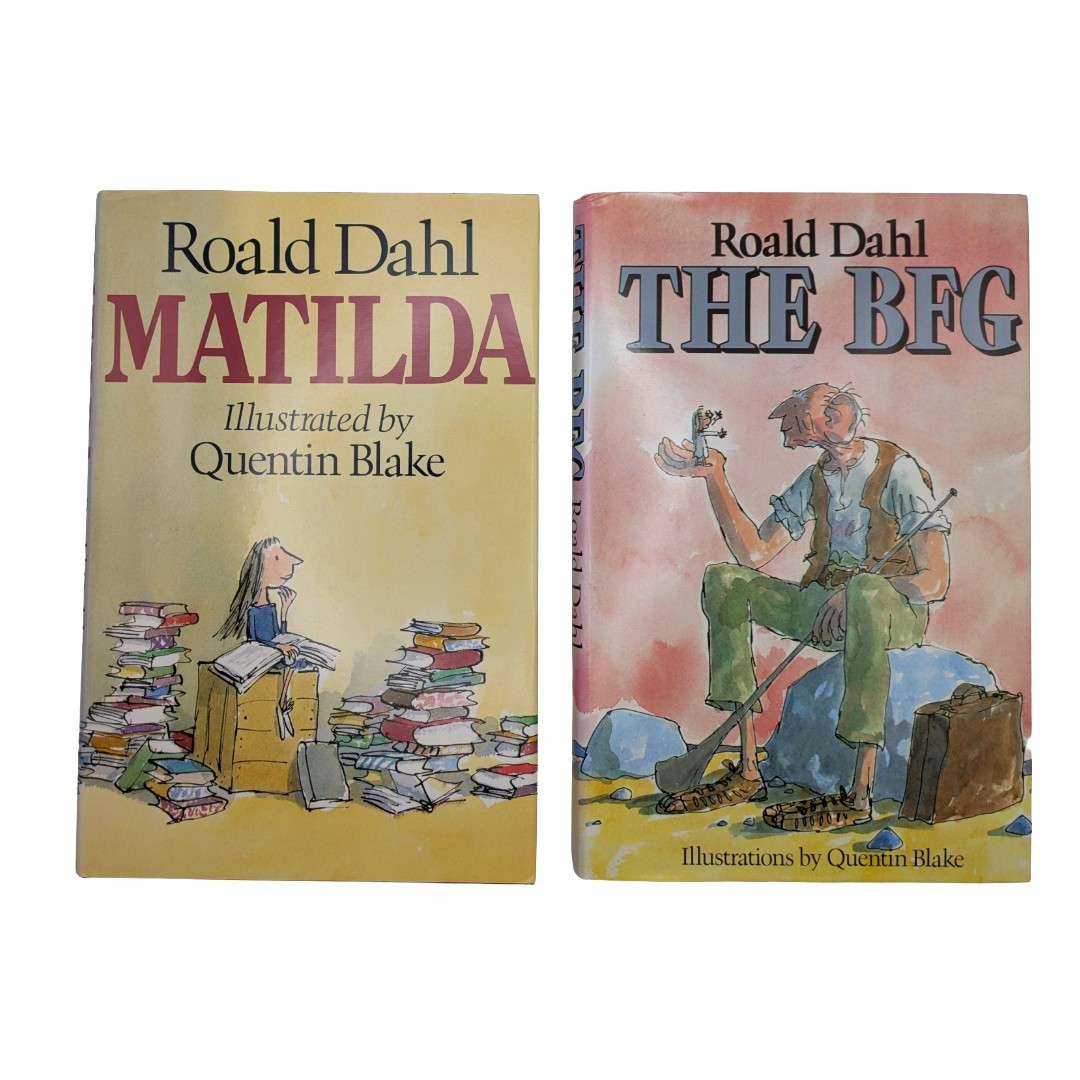 Roald Dahl Books, Quentin Blake First Editions, Book Bundle, 1990