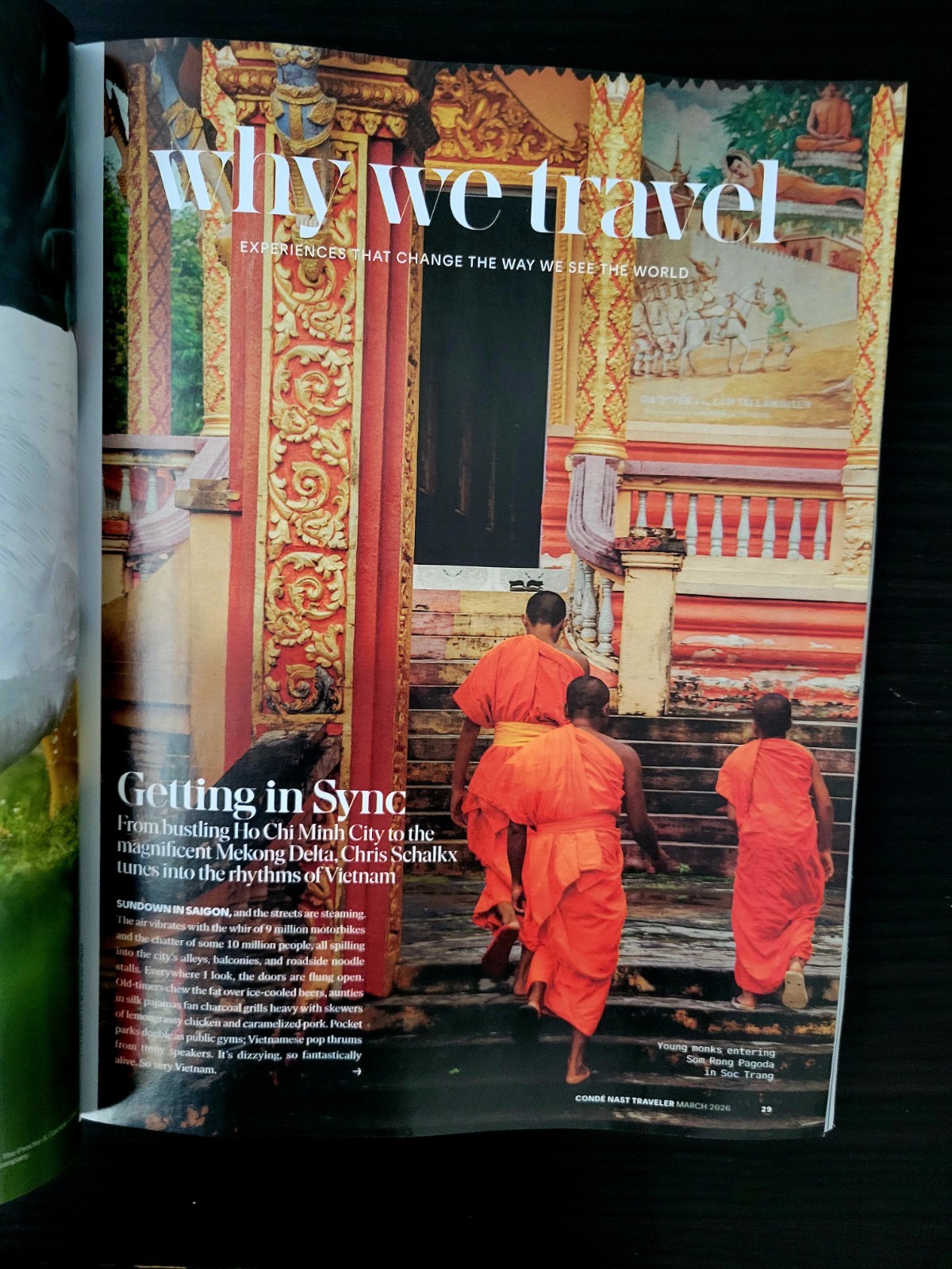 Conde Nast Traveler Magazine- Warm Welcomes in Palm Springs, Hokkaido & Swiss