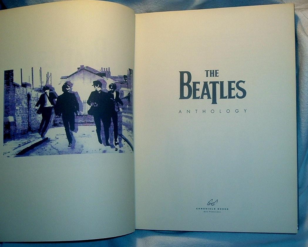 The Beatles Anthology By the Beatles Illustrated Hardcover Book 1st Edition 2000