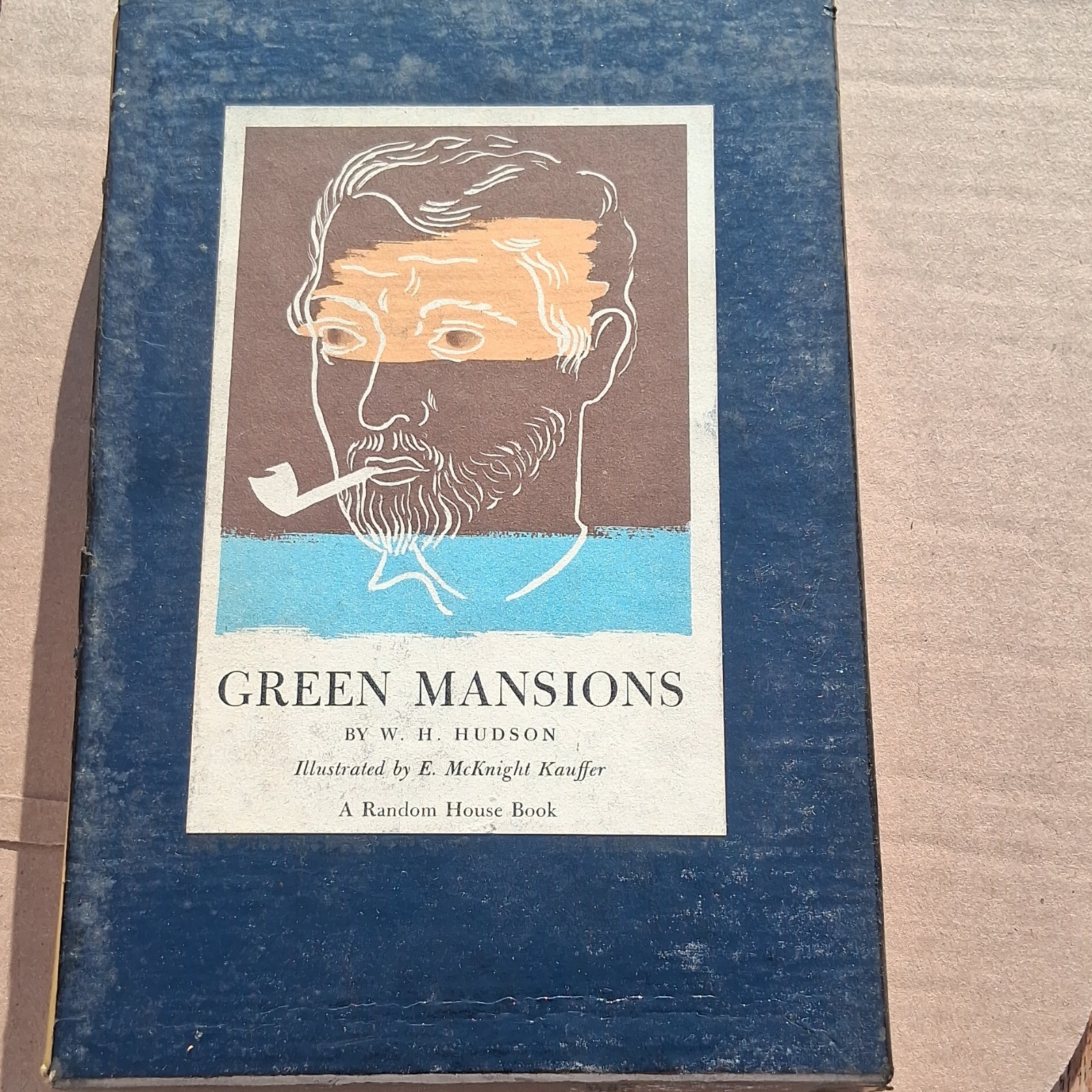 Green Mansions by W. H. Hudson HC Illustrated E. McKnight Kauffer RH 1944