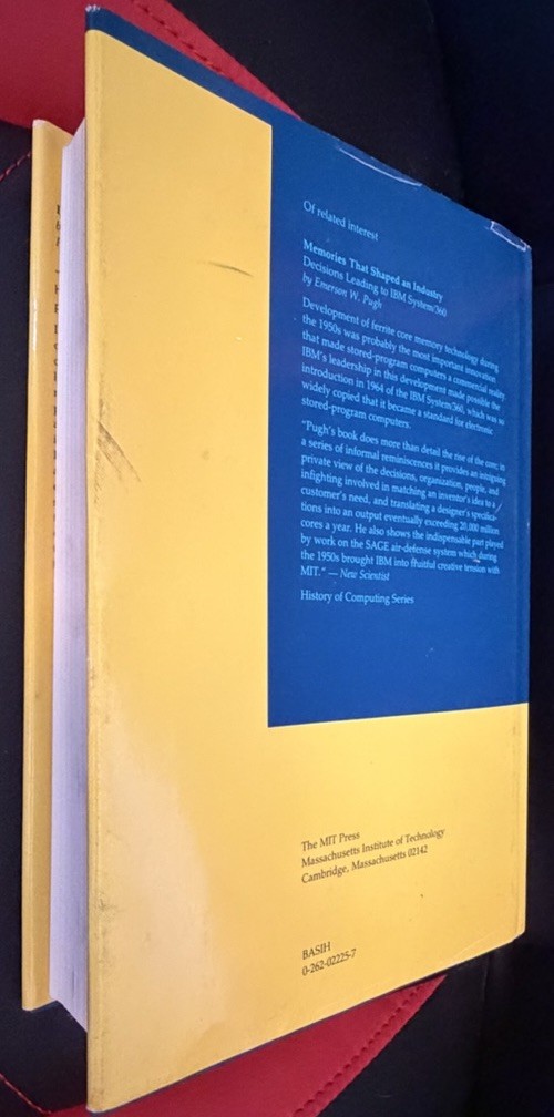 IBM’s Early Computers 1986 MIT Press C. Bashe L. Johnson J. Palmer E. Pugh HC/DJ