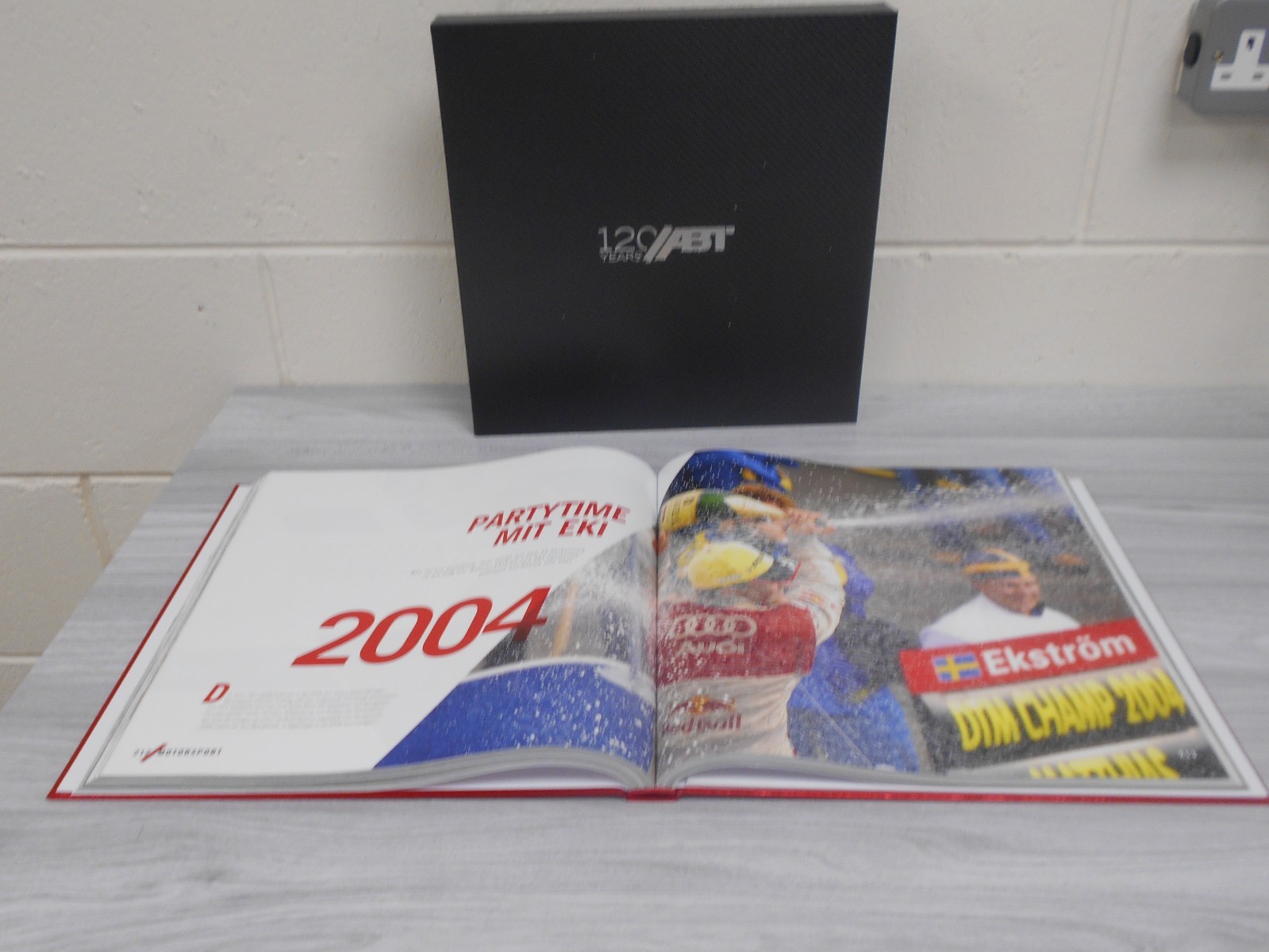 120 YEARS ABT – LARGE COLLECTORS BOOK IN CASE – TUNING; MOTORSPORT – 348 PAGES