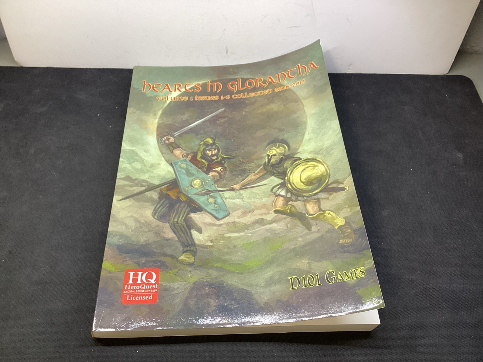 RuneQuest HEARTS IN GLORANTHA paperback VOL. 1 ISSUES 1-5 CM50211
