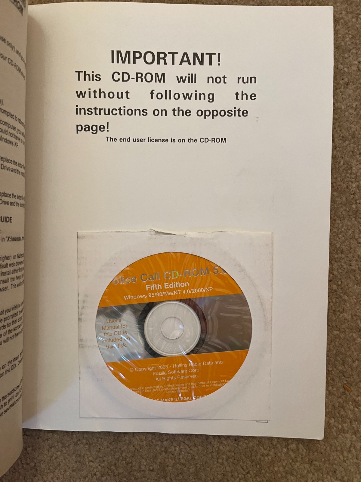 Radio Shack Police Call Frequency Guide 2004 Edition, Vol. 2, National CD-ROM