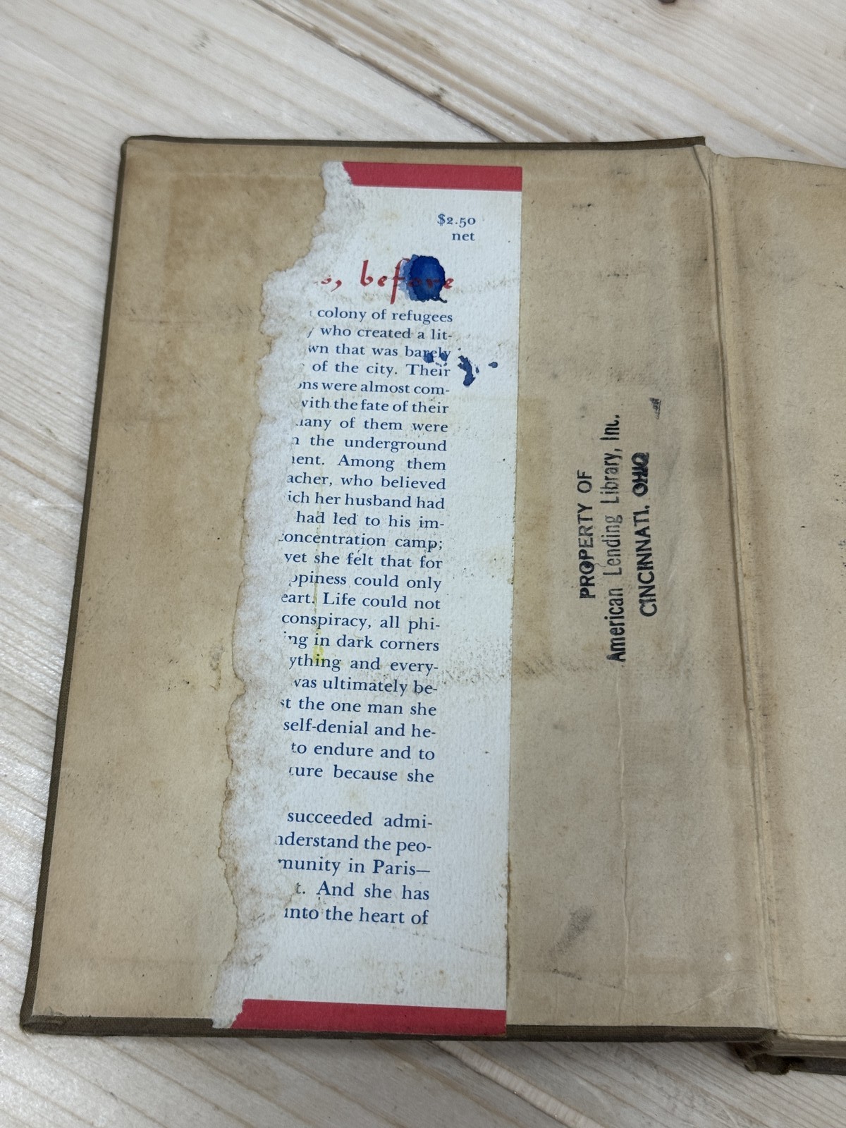 The Coward Heart by Anna Reiner 1941 First American Edition Alfred A. Knopf