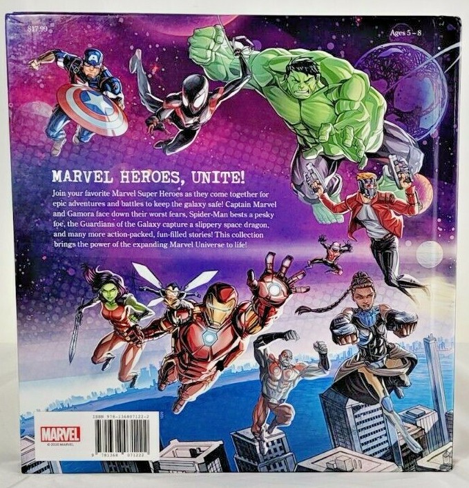 Marvel Storybook Collection 2nd Hardback Ed Short Stories 250 Pages NEW Disney