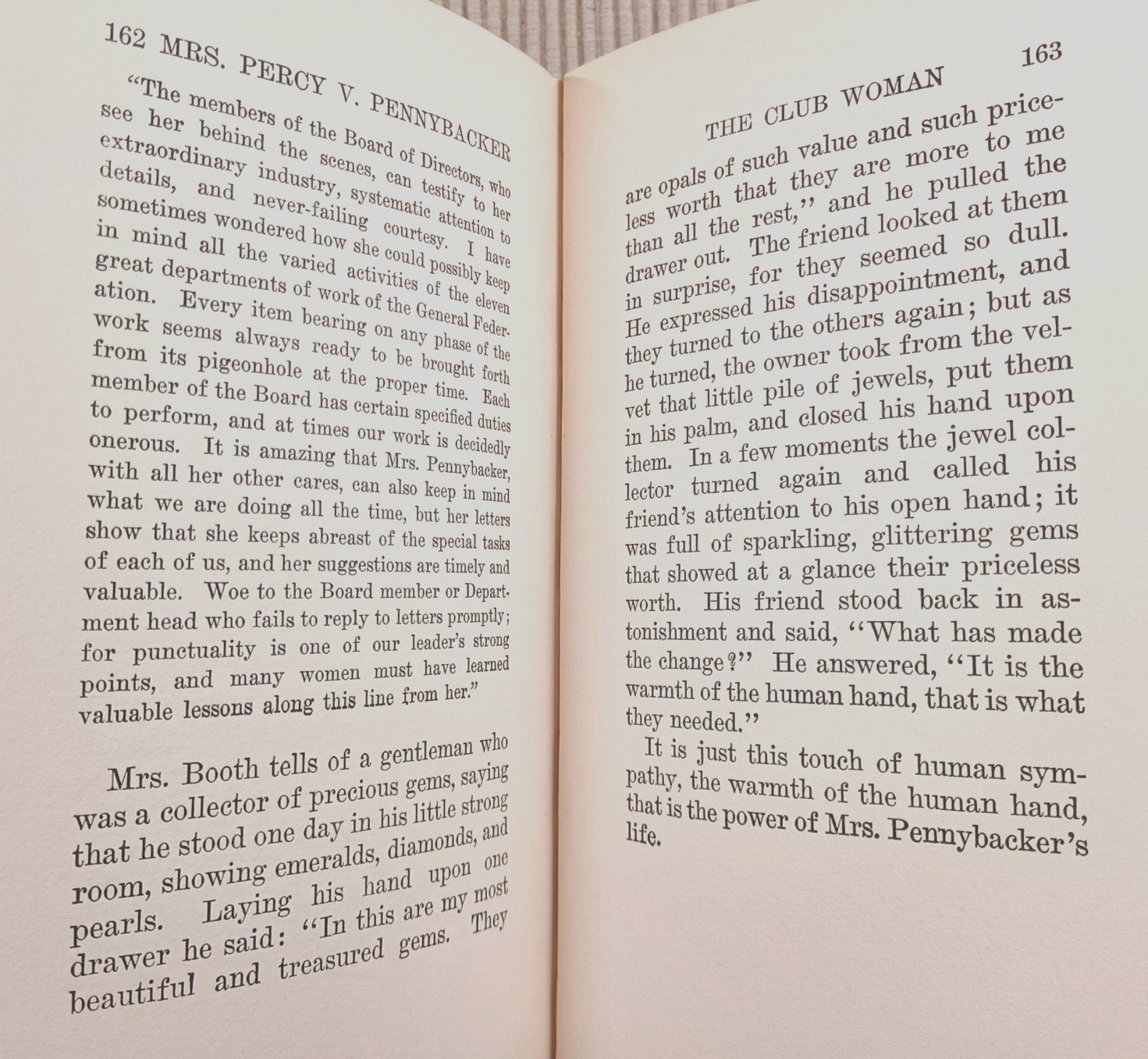 ~ Mrs. Percy V. Pennybacker – An Appreciation ~ by Helen Knox, 1st Edition 1916