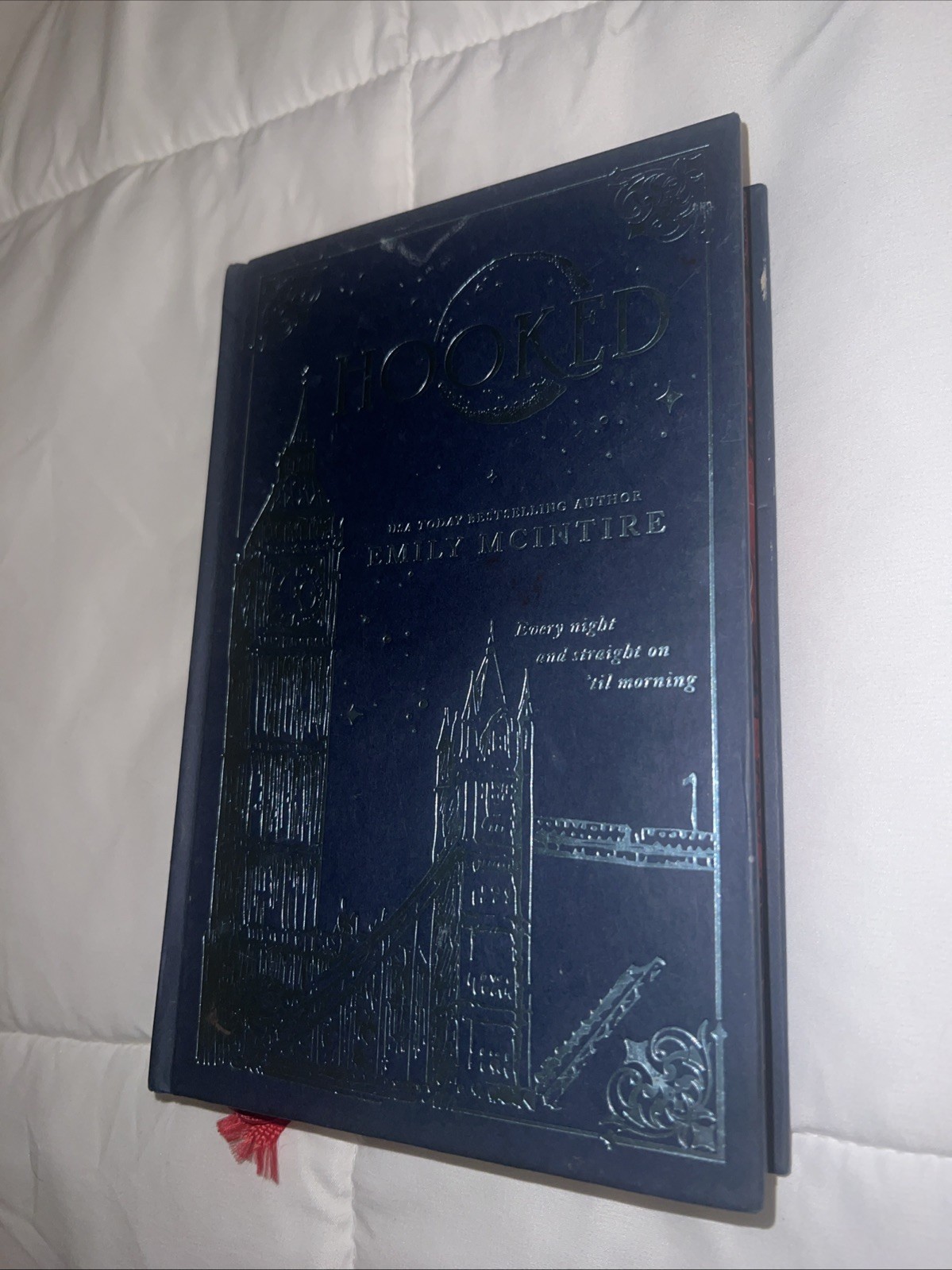 Hooked By Emily McIntire Collectors Edition Hardcover RARE