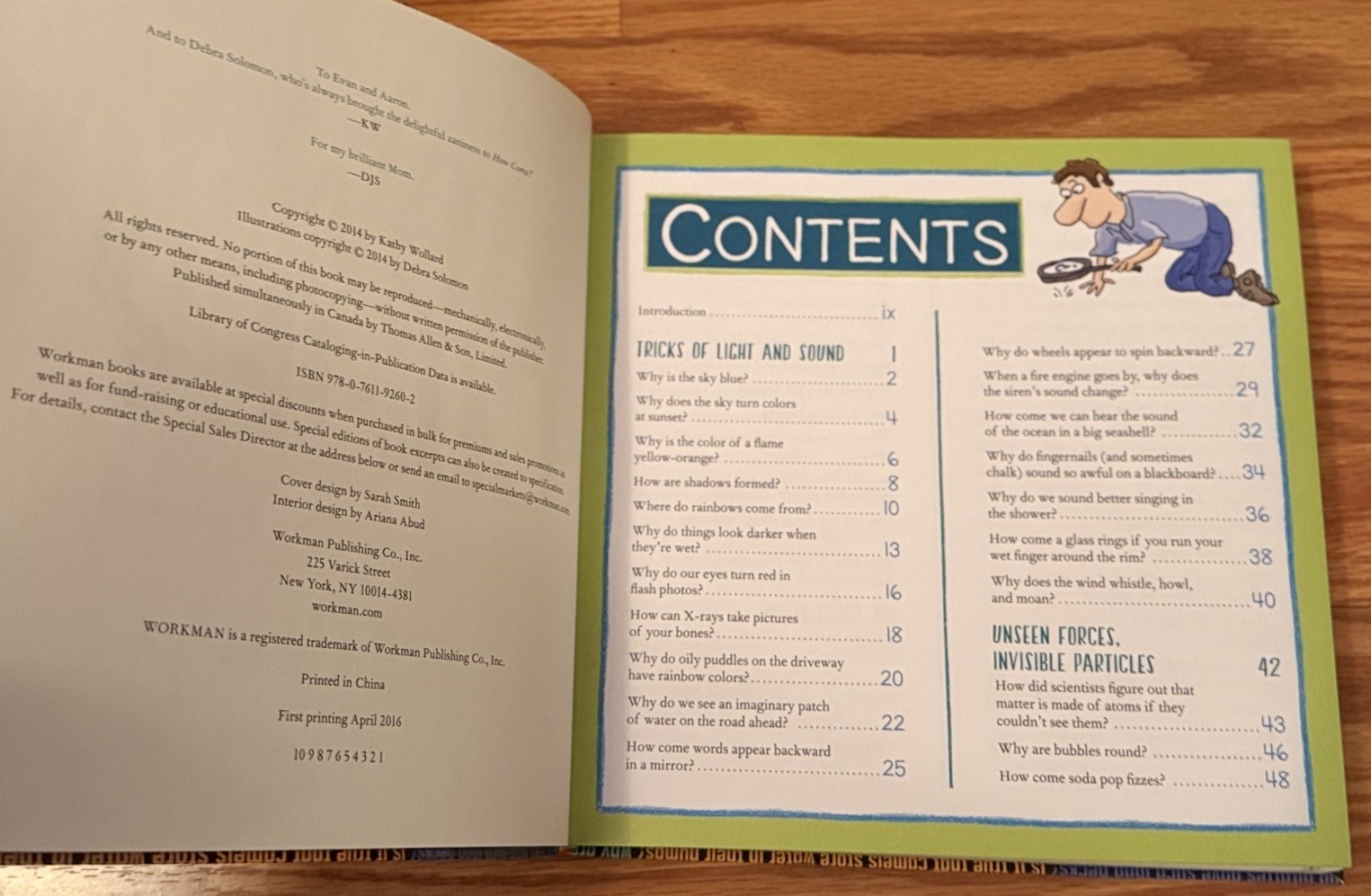 How Come? Every Science Question Explained Kathy Wollard Workman PB Kids Book