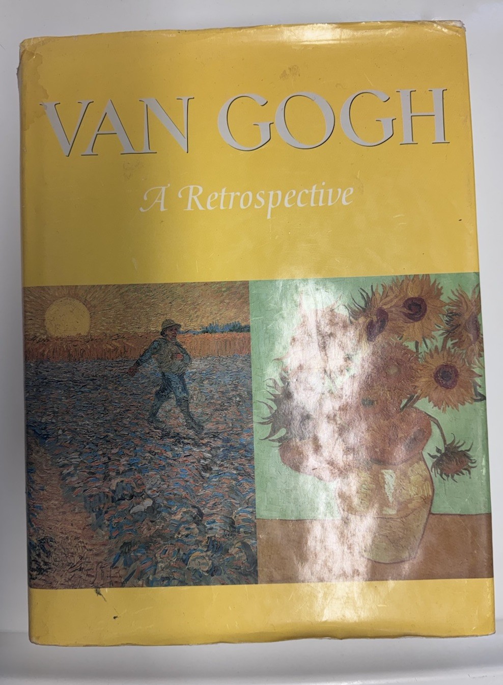 New, Van Gogh, HARDCOVER. A Retrospective. 5 LB. 3 Oz. LARGE BOOK, NICE!