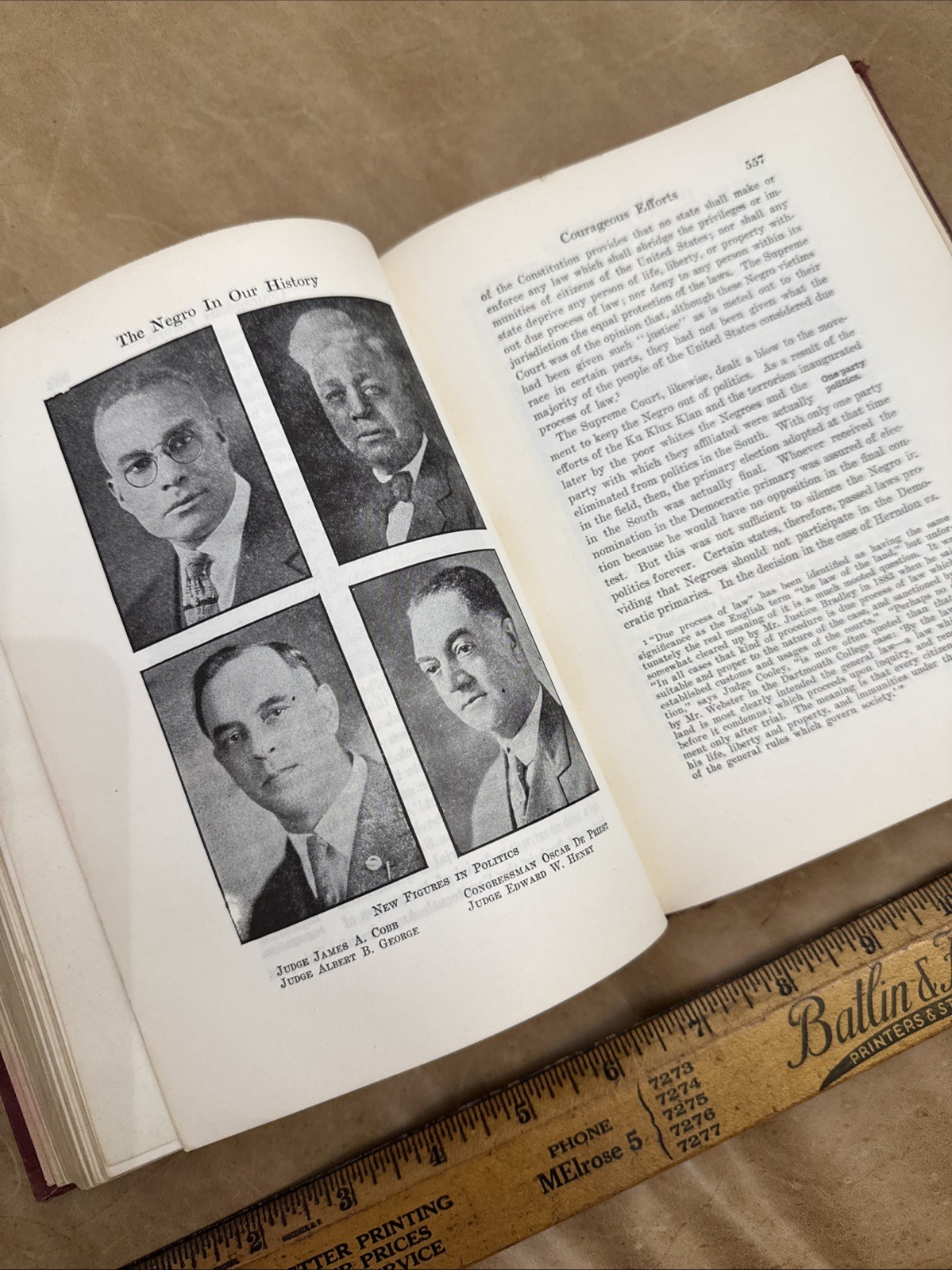 THE NEGRO IN OUR HISTORY 1967 Carter G Woodson 11th. Edition 1966 Vintage HC