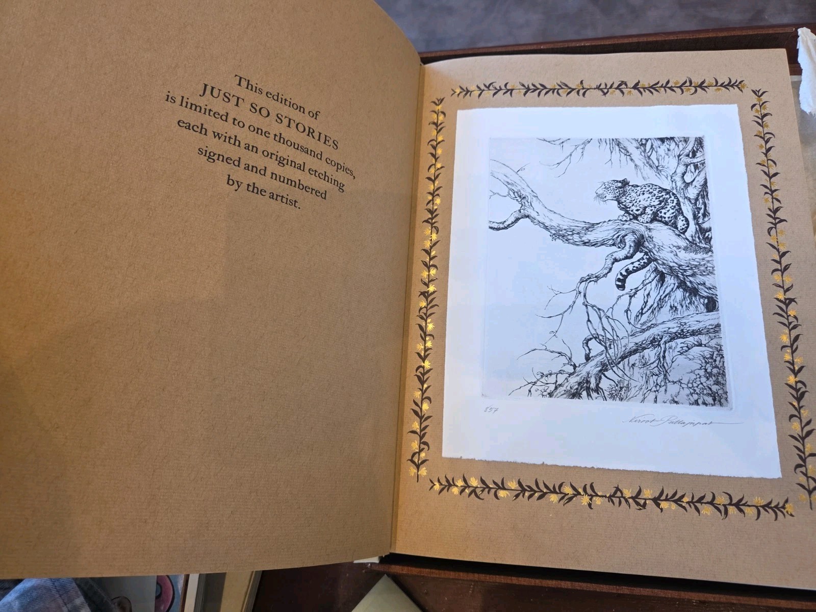 Folio Society Just So Stories Rudyard Kipling – Limited Edition in Clamshell