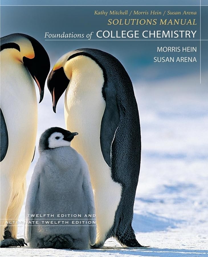 Foundations of College Chemistry