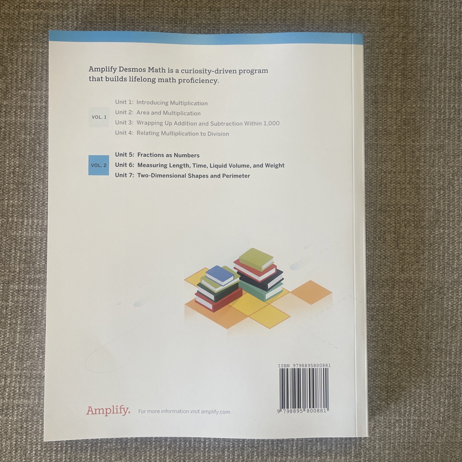 Amplify Desmos Math California Student Edition: 3 Volume 2