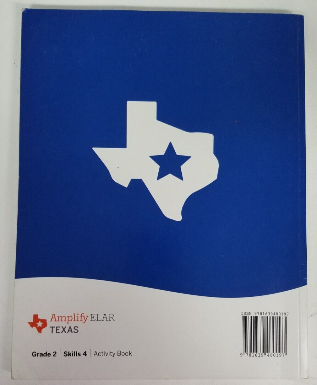 Amplify ELAR Texas English Grade 2 Skills 4 Activity Book