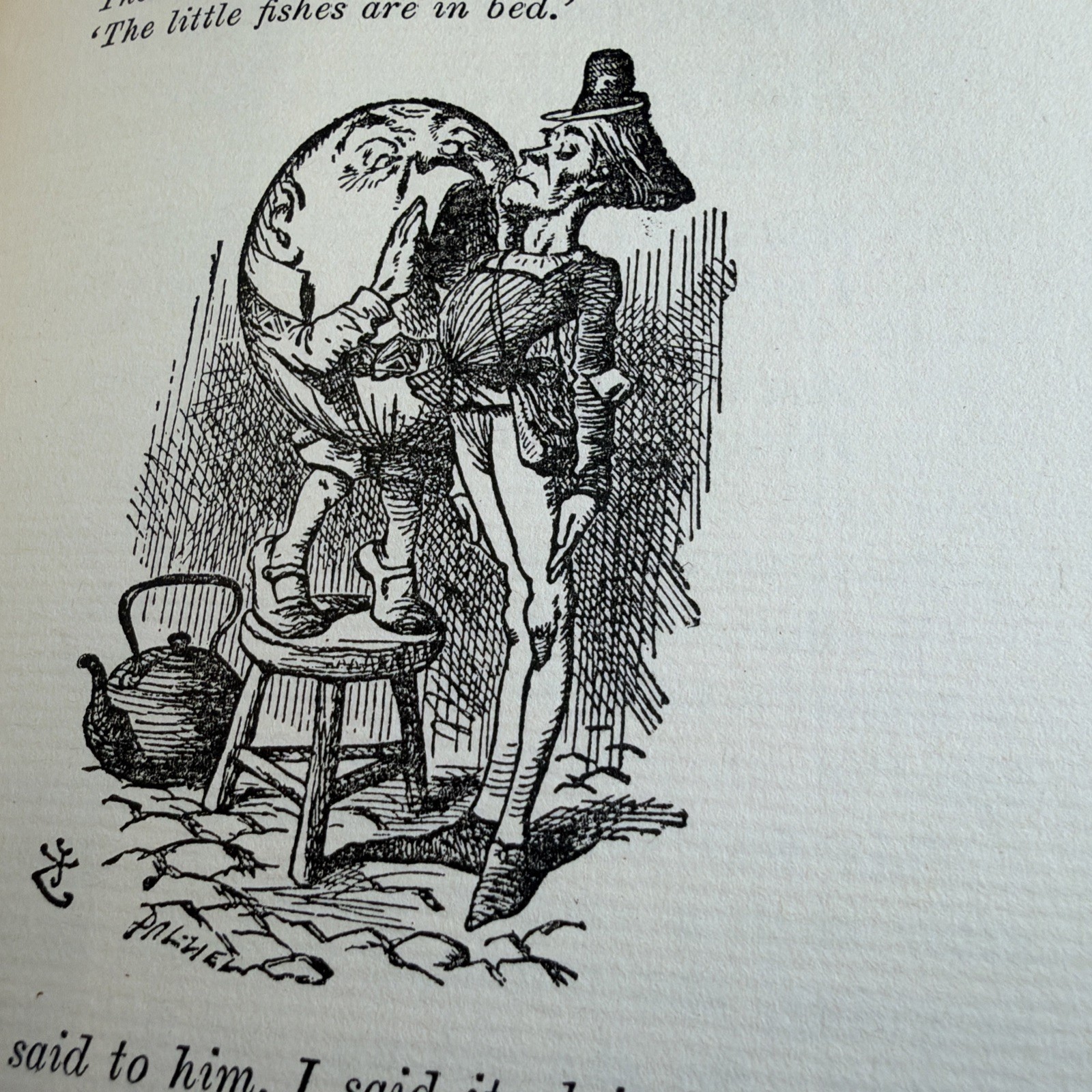Lewis Carroll Alice in Wonderland Looking-Glass Snark 1925 HC Tenniel