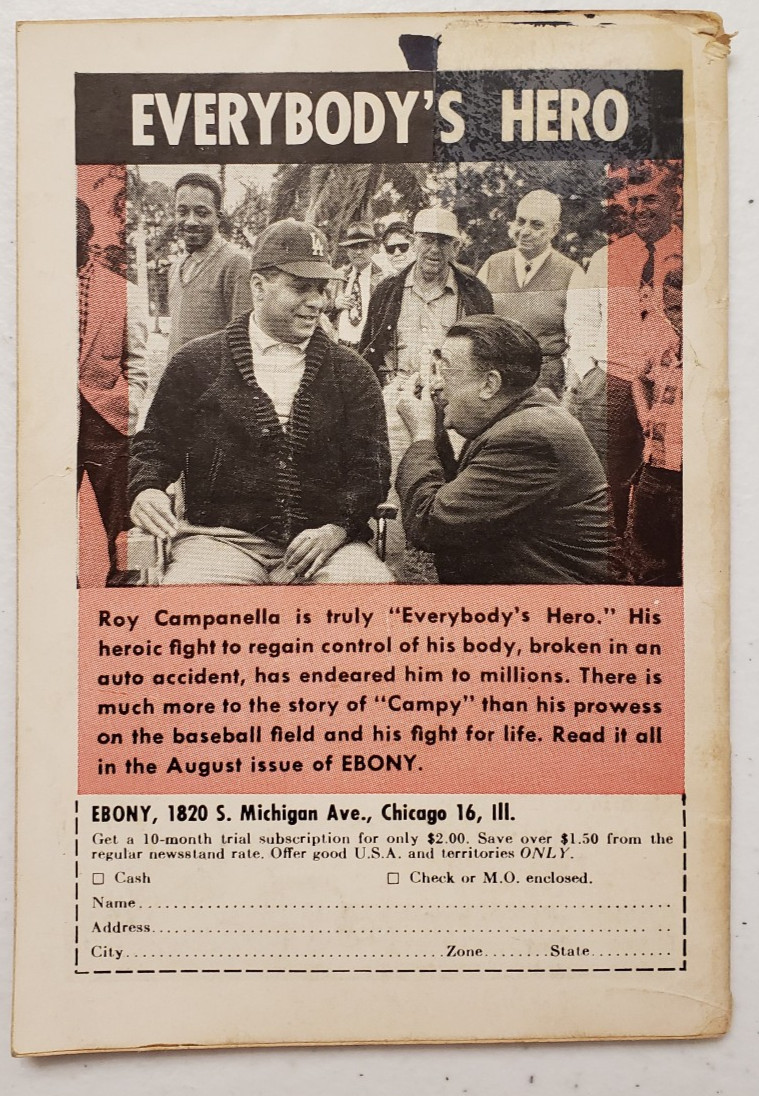 Jet Magazine August 27 1959 Eartha Kitt~Civil Rights~Platters Sex Case~1950s