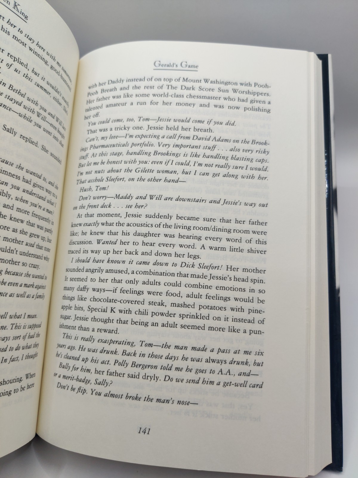 Gerald’s Game by Stephen King (1992, Hardcover) Viking 1st Edition Pre-owned