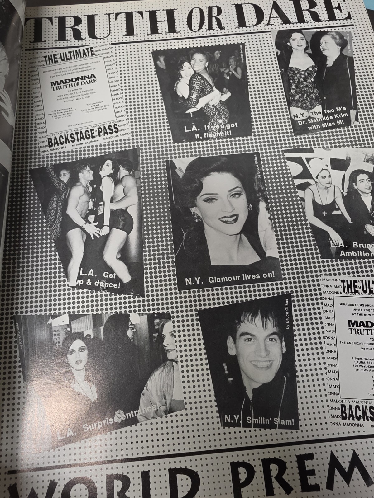 Madonna – ICON Official Fan Club Magazine – Summer 1991 – Vol 1 Issue 4