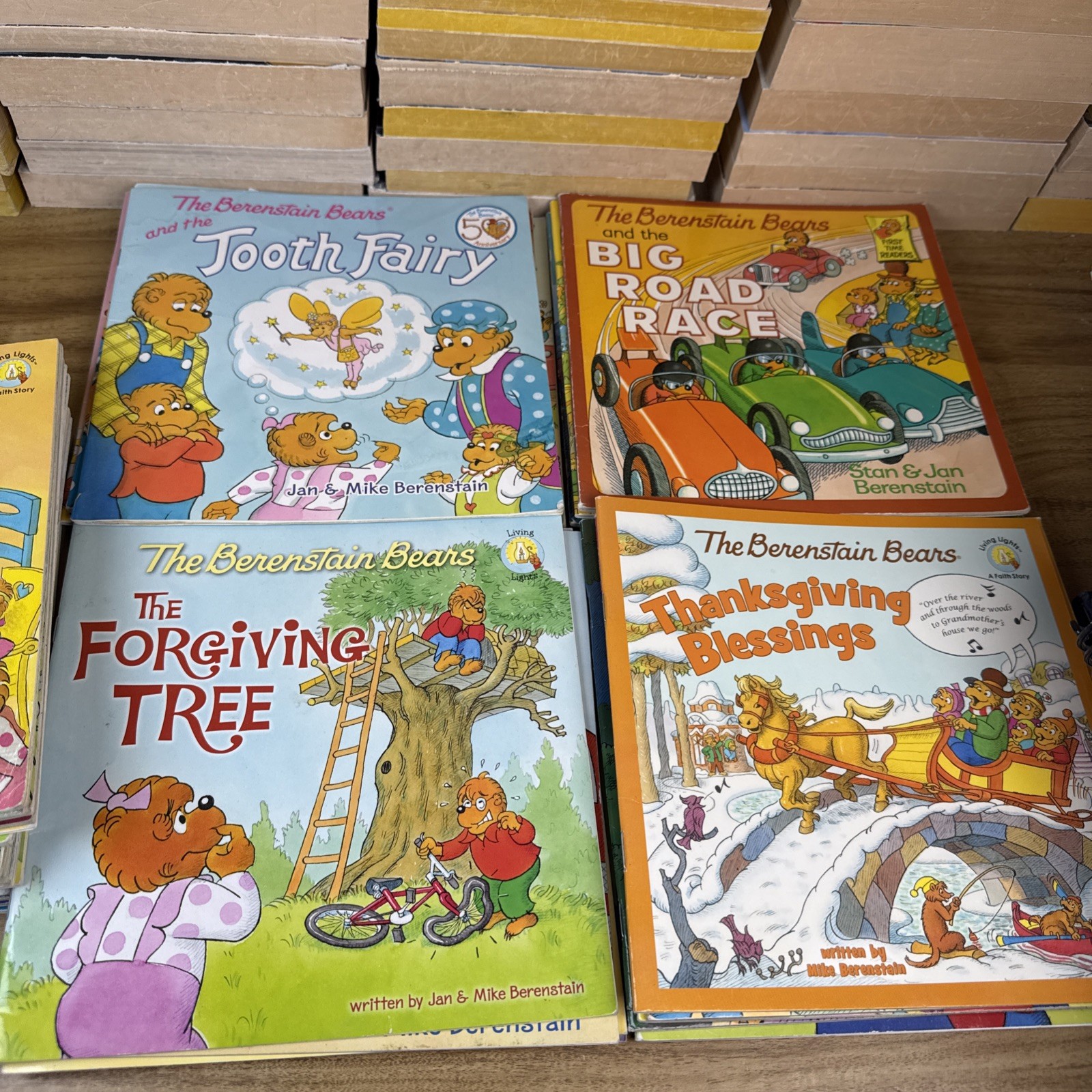 Vintage Berenstain Bears Paperback Books LOT OF 34 NO DUPLICATES