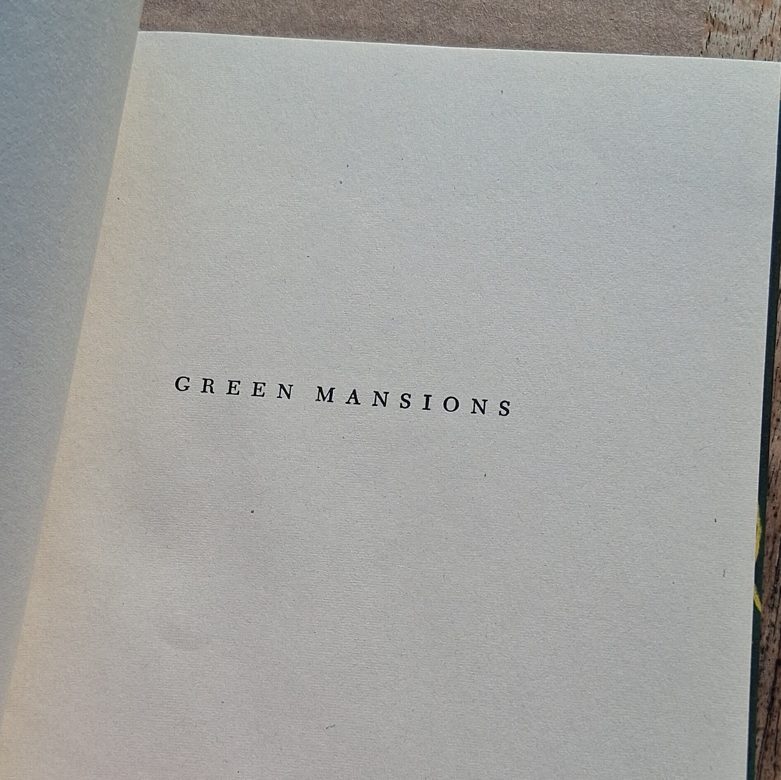 Green Mansions by W. H. Hudson HC Illustrated E. McKnight Kauffer RH 1944