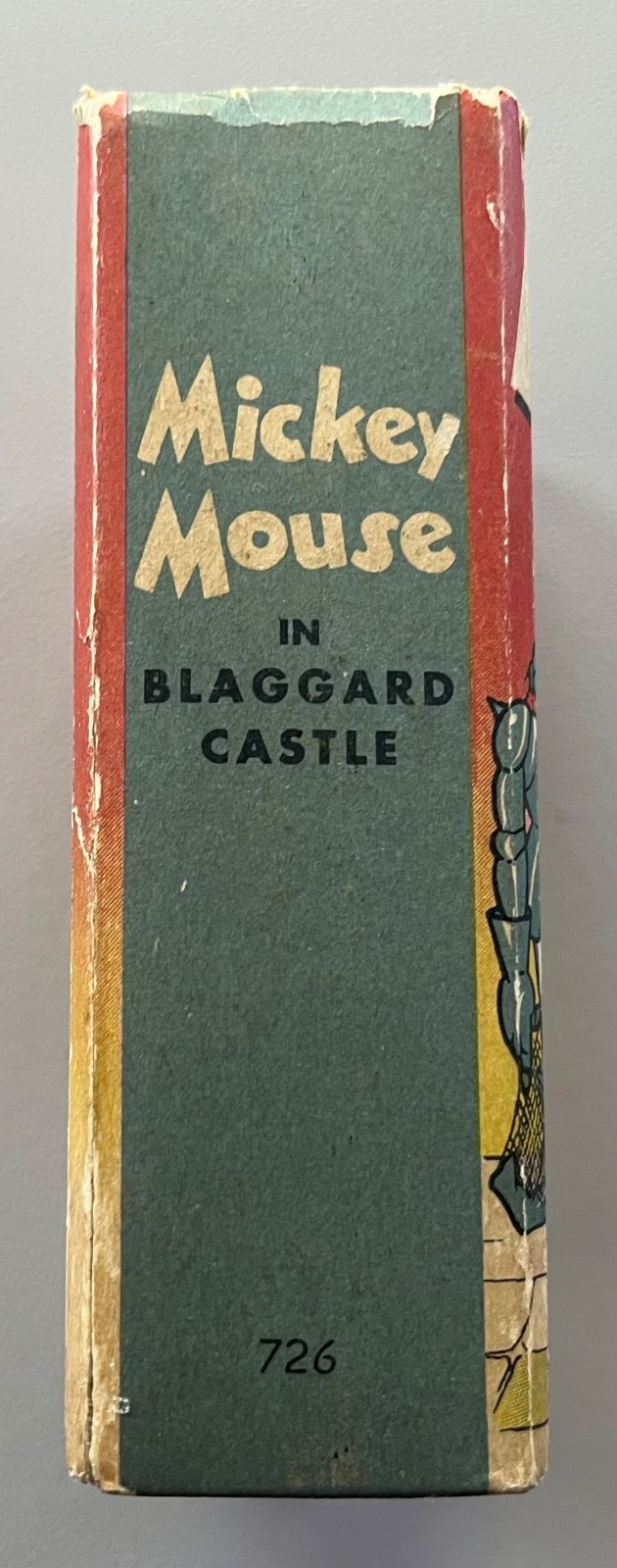Disney’s Mickey Mouse in Blaggard Castle, Big Little Book #726, 1934 Very Good+